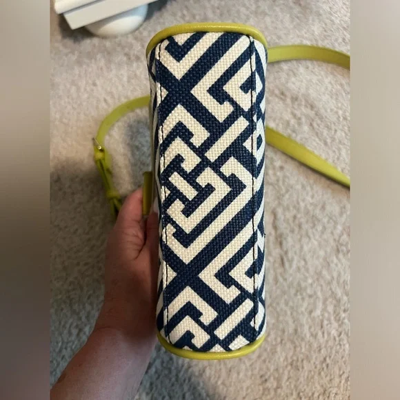 Spartina 449 Leather and Linen Crossbody - Picture 5 of 16